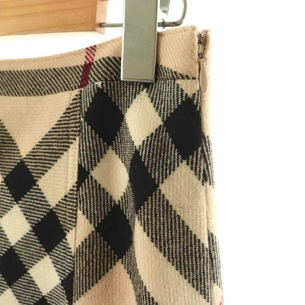 バーバリー ロンドン BURBERRY LONDON ウール ノバチェック マーメイド