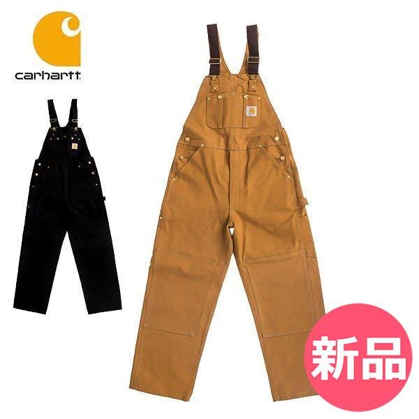 新品】 カーハート Carhartt ダック ビブ オーバーオール R01 Duck Bib