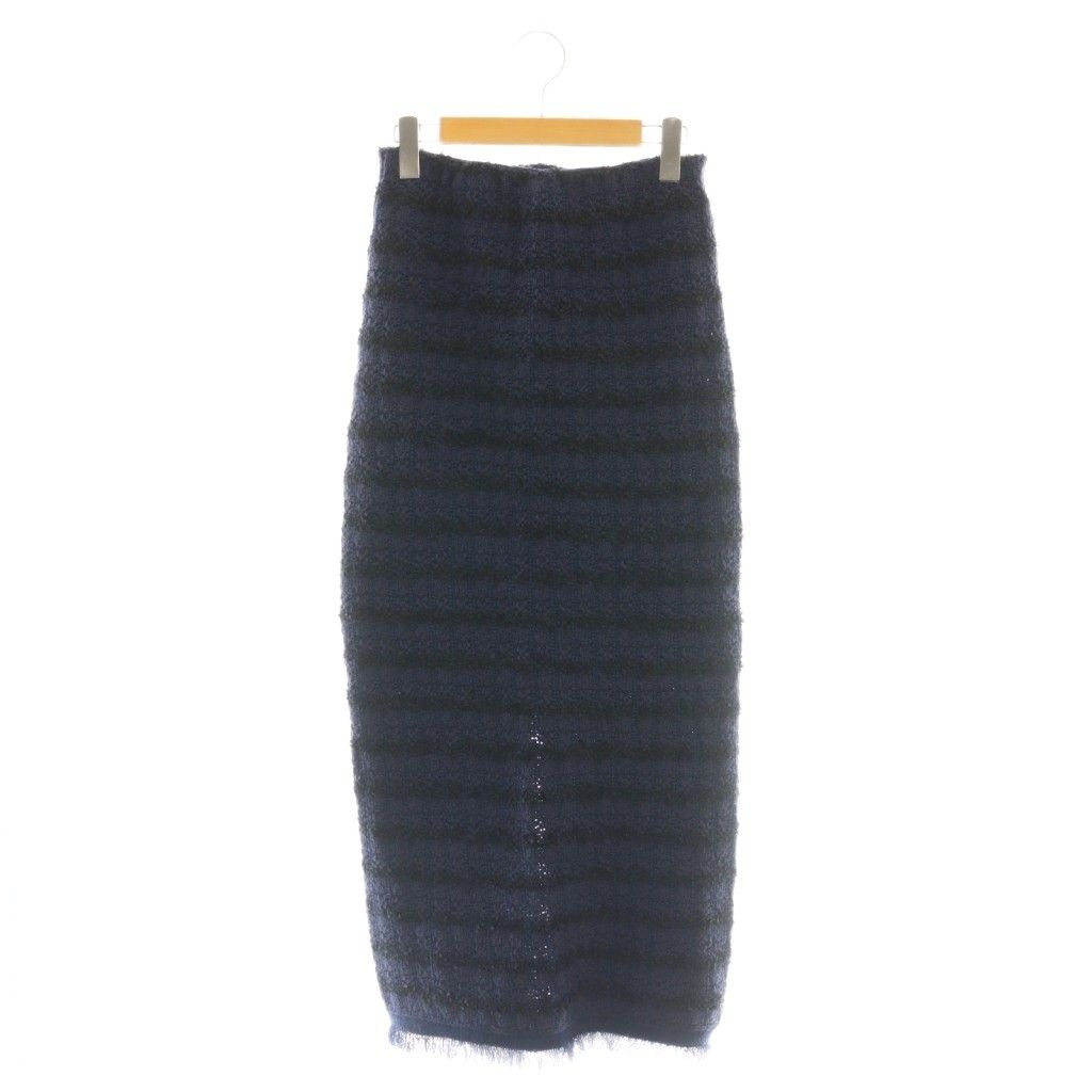 ウィムガゼット Whim Gazette 23SS ツイードニットスカート タイト