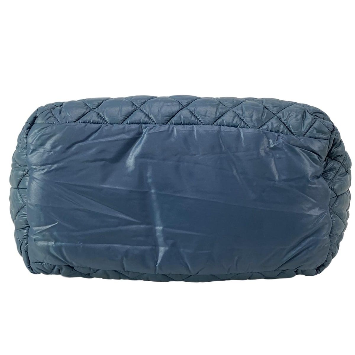 CHANEL(シャネル) トートバッグ コココクーンPM ブルーグレー×ネイビー