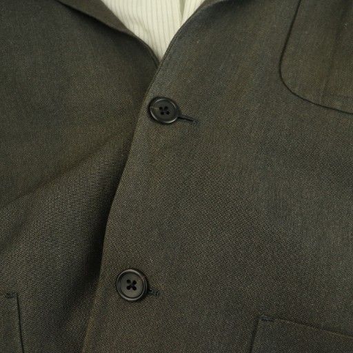 【新品】マーガレットハウエル　リネン100％　テーラードジャケット　背抜き MARGARET HOWELL / マーガレットハウエル | コットン リネン