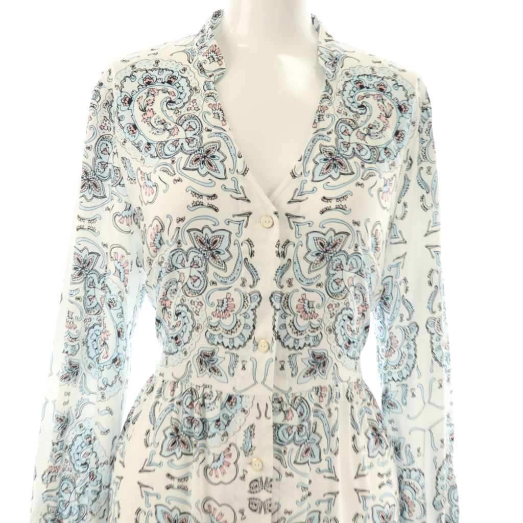 グレースコンチネンタル GRACE CONTINENTAL ペイズリープリントシャツ