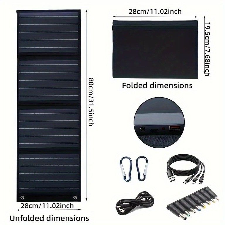 USB-C|DC出力対応 単結晶シリコン採用