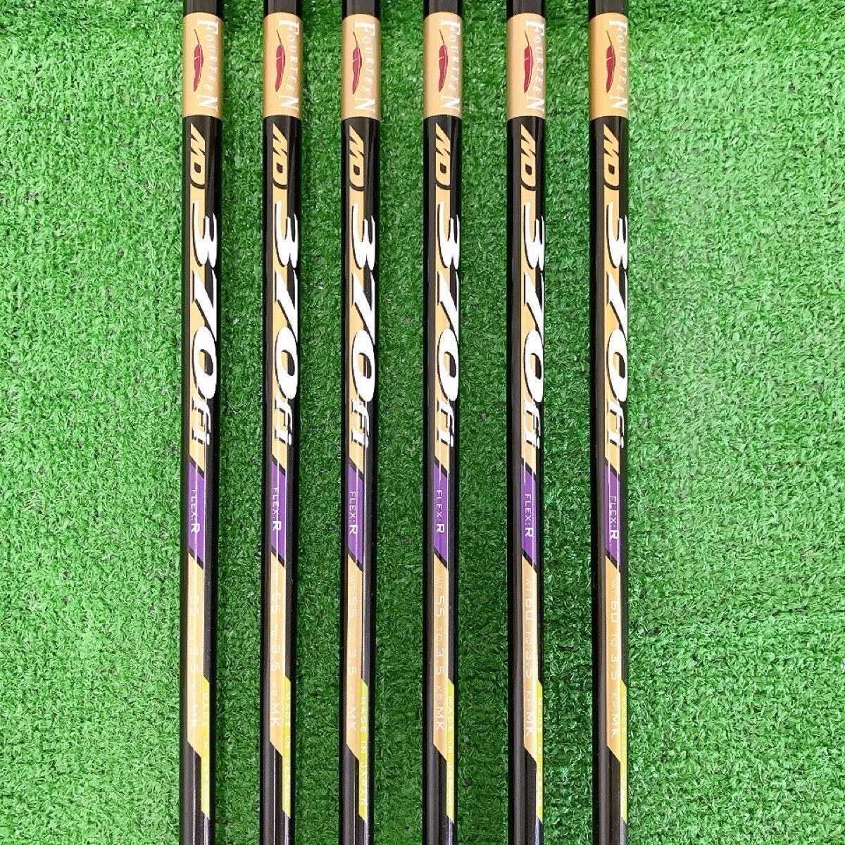 ツ24☆フォーティーン PC-660 6本アイアンセット 純正 MD-370fi