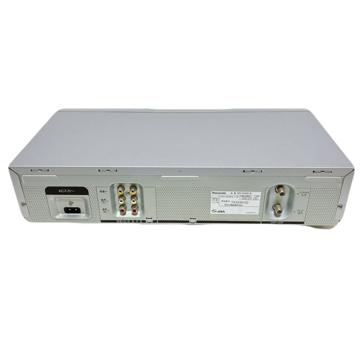 ビデオデッキ　Panasonic T09543630 【整備品】 Panasonic パナソニック ビデオデッキ VHS NV
