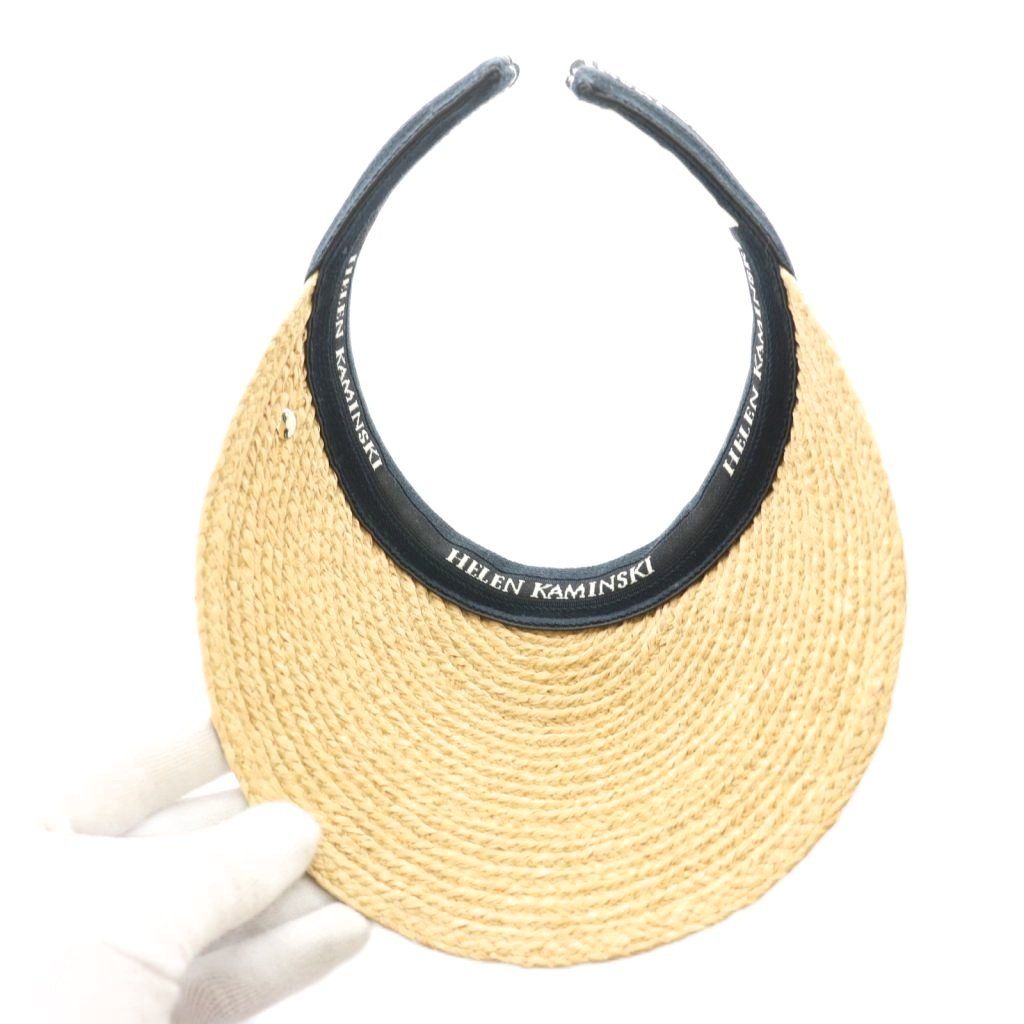 Bianca ラフィアサンバイザー