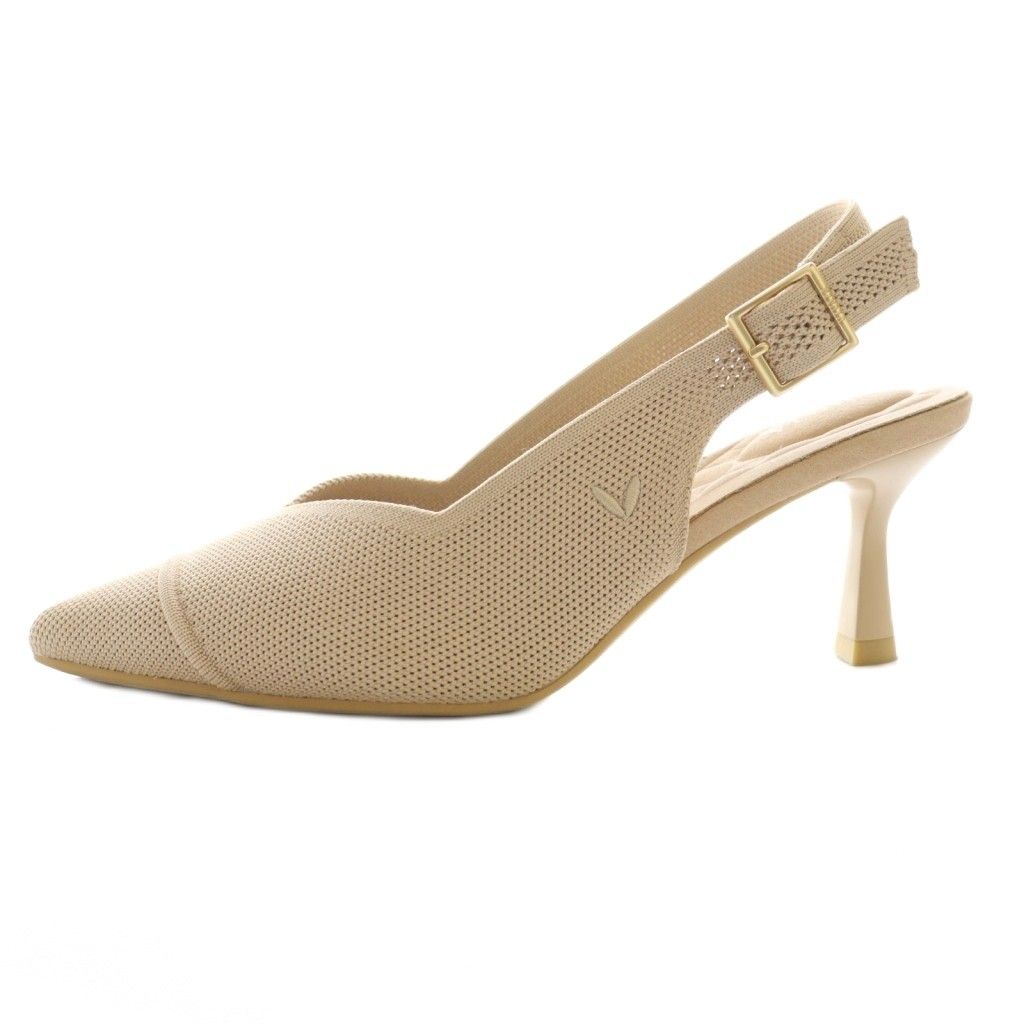 ヴィヴァイア VIVAIA アディソン Addison ポインテッドトゥ スリングバック サンダル 37.5 ベージュ SS OS