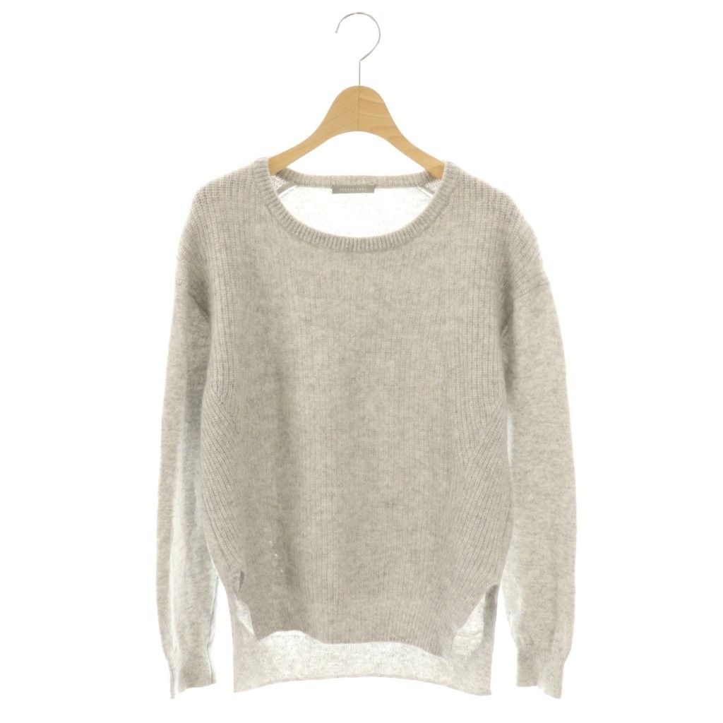 セオリーリュクス theory luxe カシミヤニット セーター 38 グレー /DO