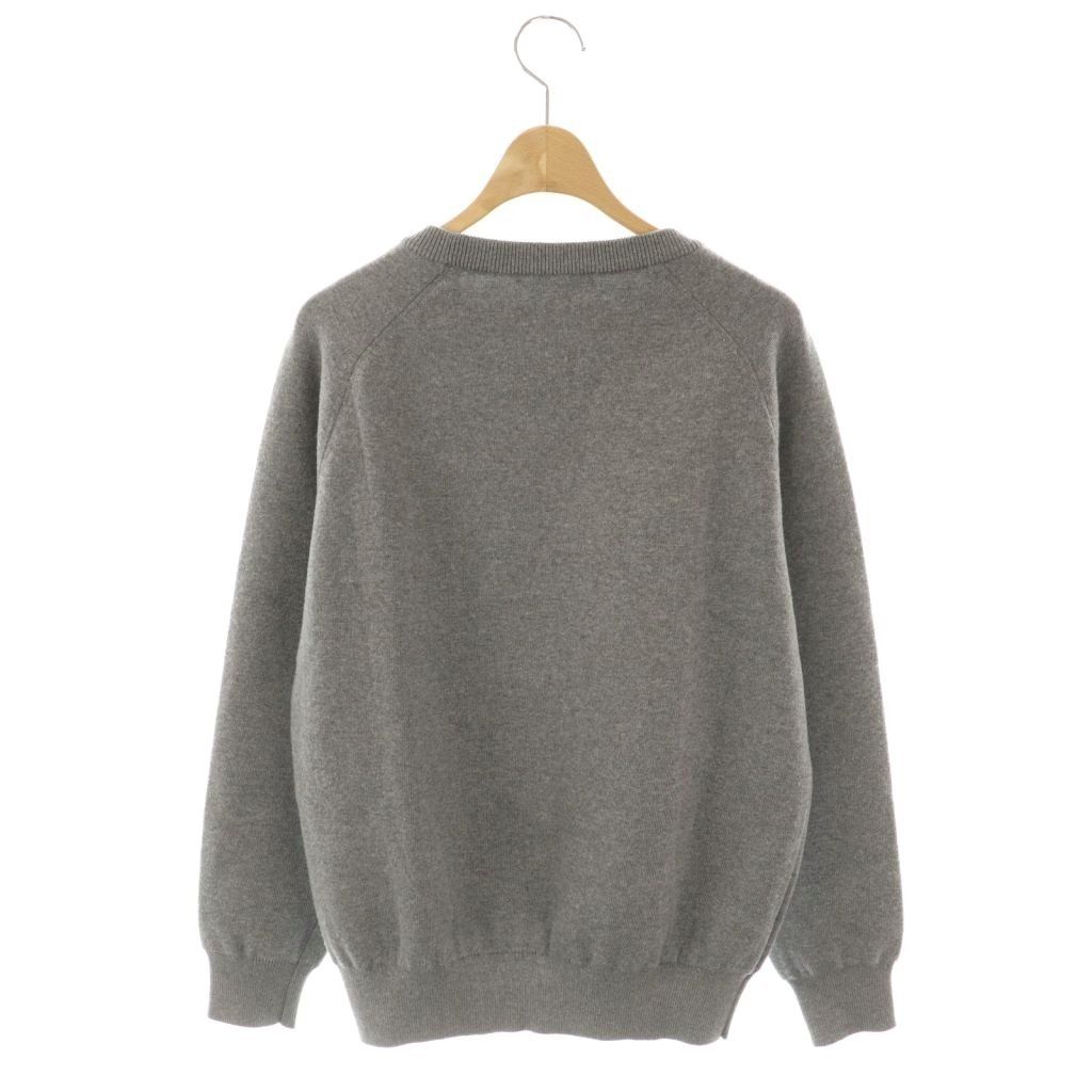 スローン SLOANE 天竺二重編みニット セーター 2 グレー /DO □OS