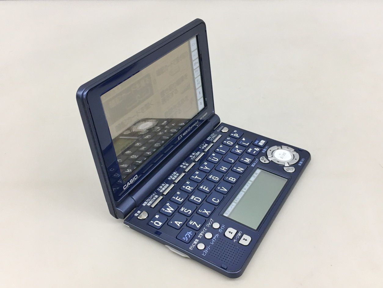 電子辞書 EX-word データプラス4 XD-SF4800 カシオ CASIO ネイビー