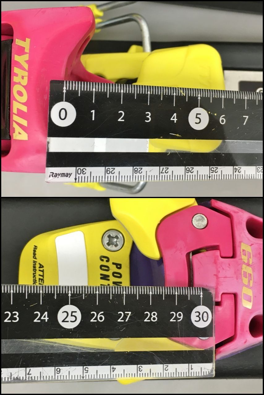 ガウアー Gauer Sports スキー板 ショートスキー Tyrolia 660 長期保管