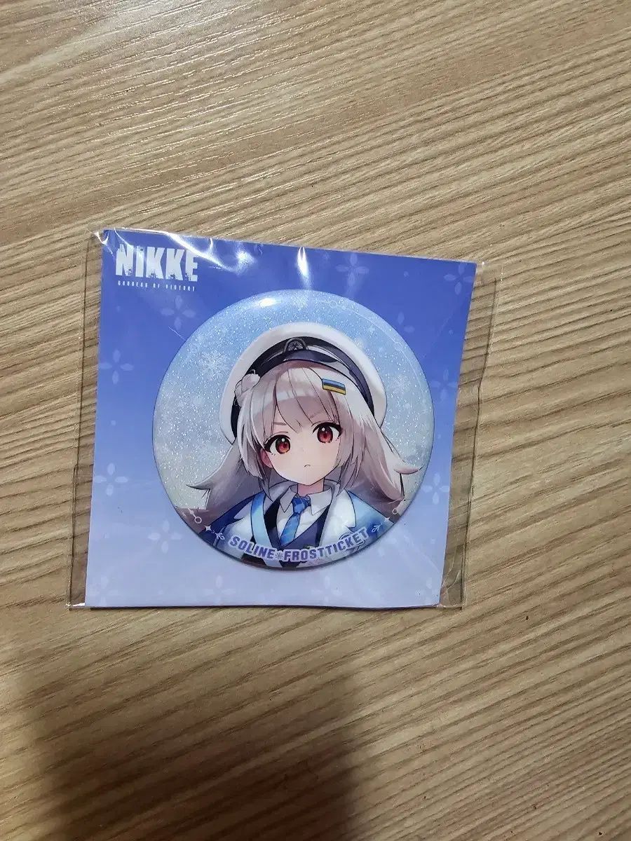 勝利の女神：NIKKE(ニケ) AGF 3周年記念グッズ 缶バッジ ソール・リン