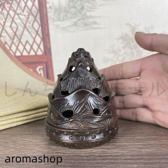 新品・未使用】銅製 香炉 竹子薫る香炉 香道具 工芸品 置物 - メルカリ