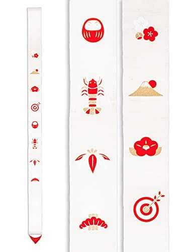 タペストリー 紅白縁起 和風 モダン 麻織布 細タペストリー 壁掛け c 8 d 175 0