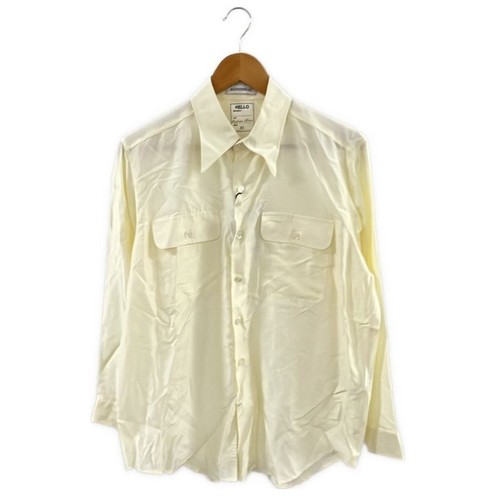 MADISONBLUE マディソンブルー ウールリネンシャツマダムシャツ01