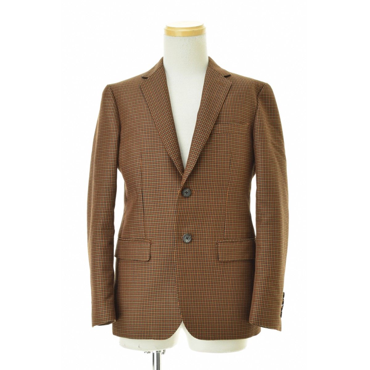 UNITEDTOKYO】408353008 ハウンドトゥース 千鳥柄2釦テーラード