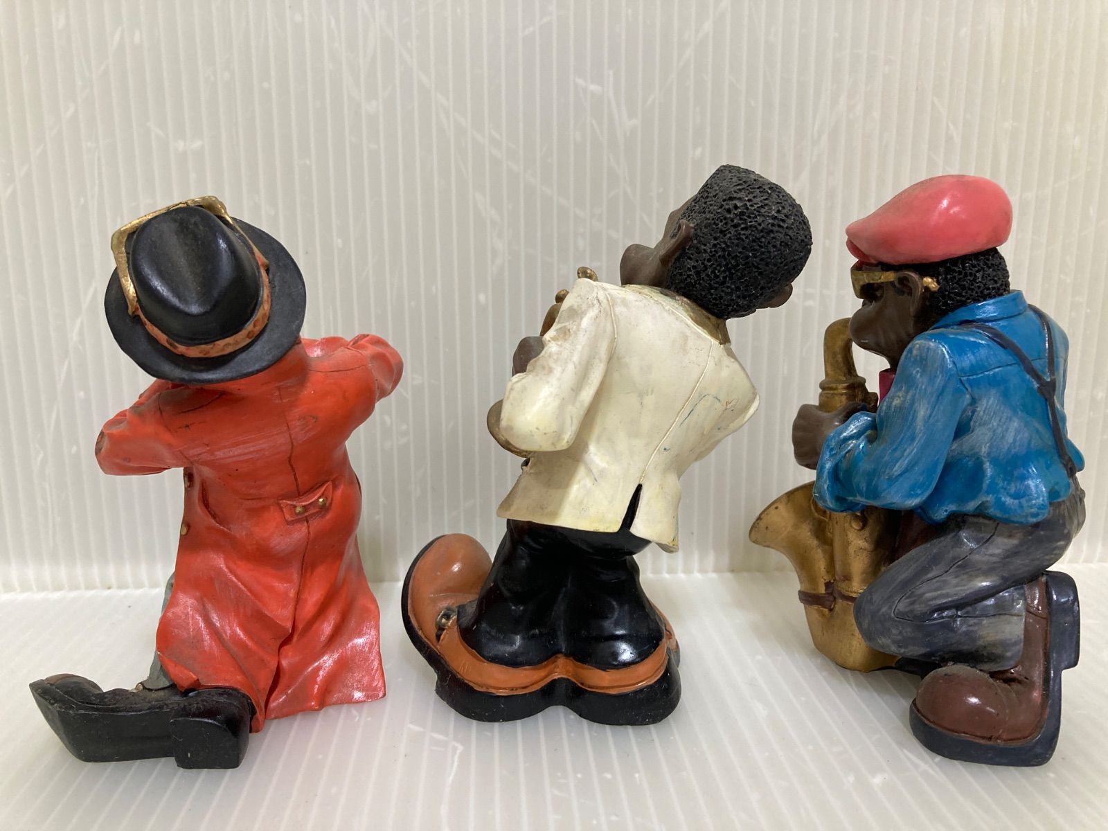 アンティーク 陶器製 ジャズバンド 置物 8体セット - メルカリ