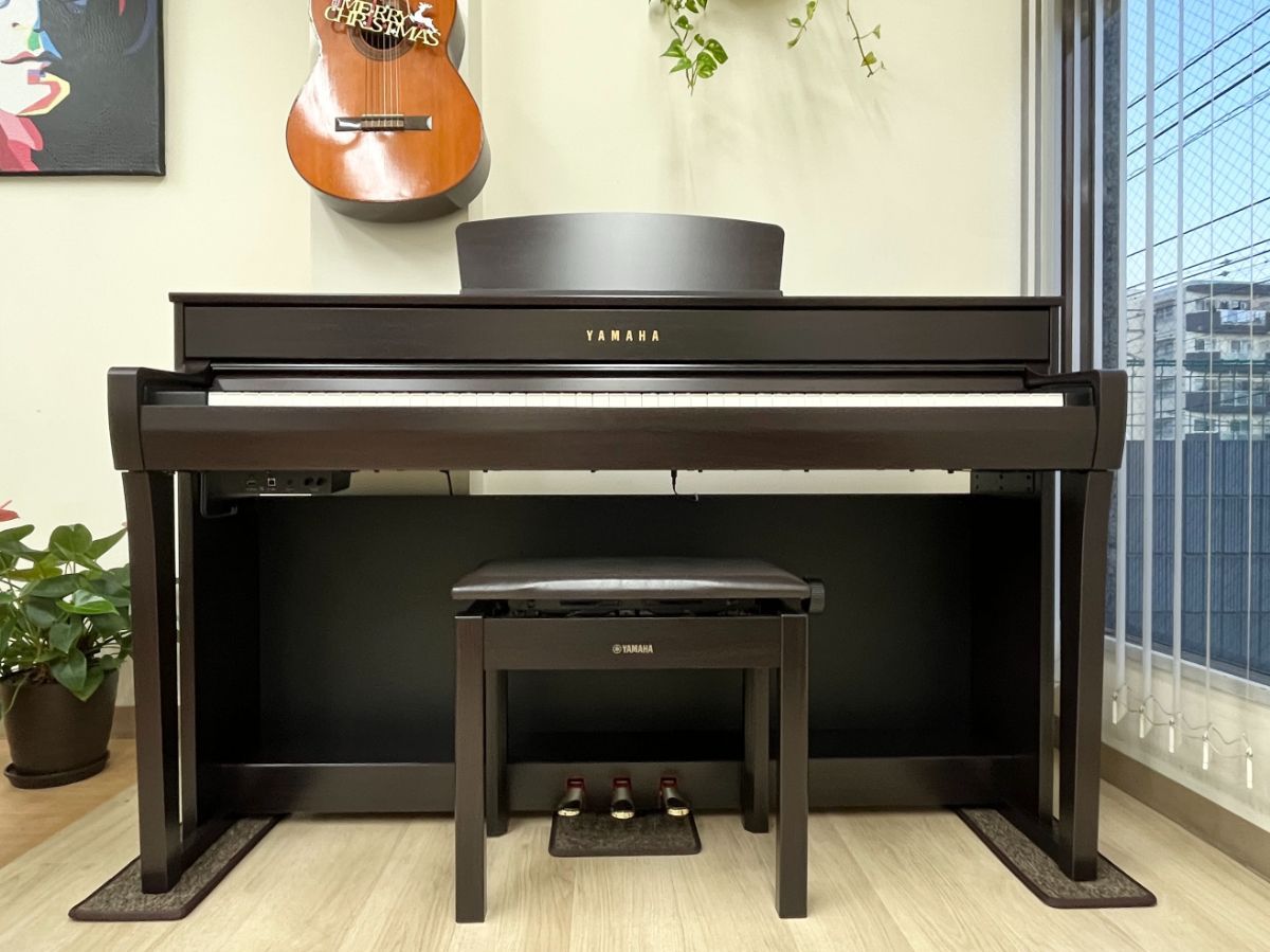 メンテナンス＆クリーニング済み ヤマハ CLP 735 R ニューダークローズウッド調仕上げ 2020年製 電子ピアノ 88鍵盤 YAMAHA Clavinova クラビノーバ 千葉 東京 神奈川 埼玉 愛知 配送設置込