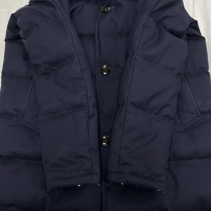 エディフィス ウール ダウン コート ロング カノニコ生地 フード