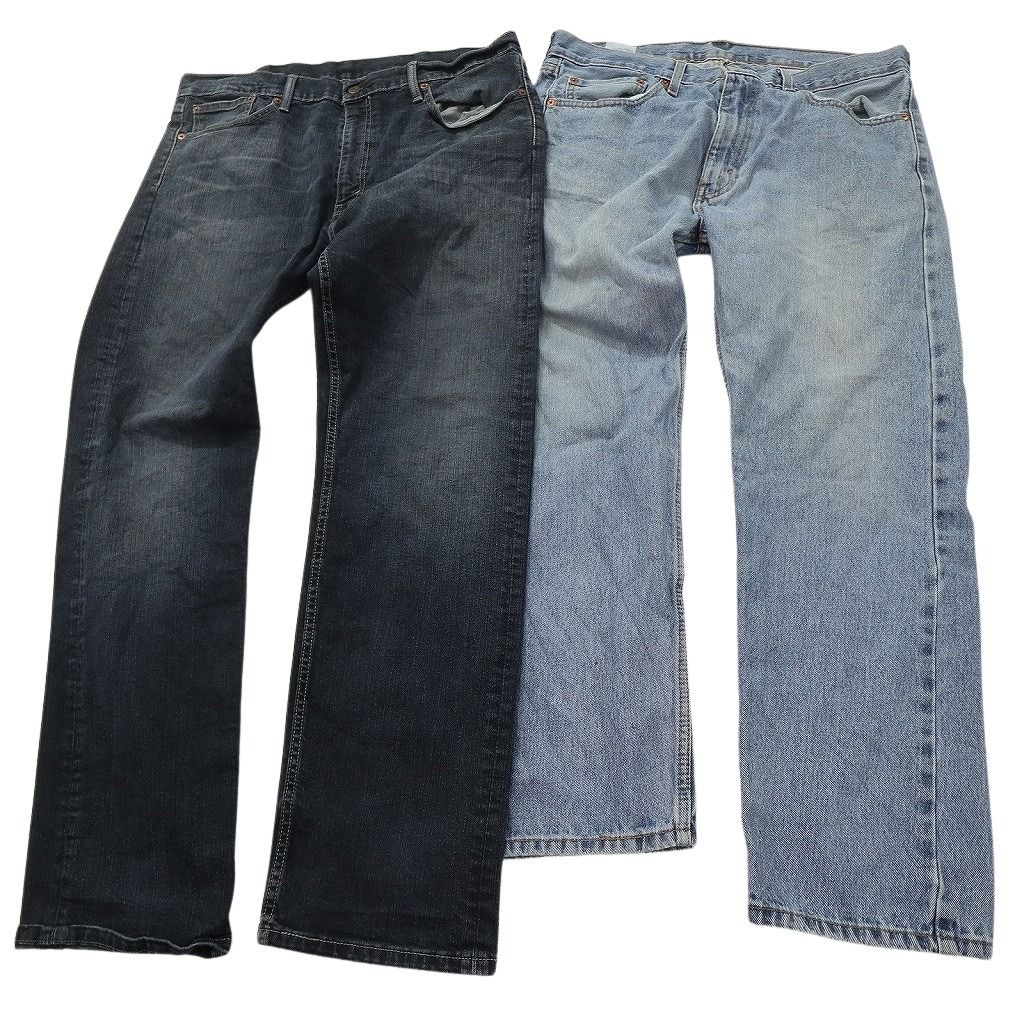 古着卸 まとめ売り リーバイス 505 デニム パンツ セット メンズ 38 インディゴブルー フェード アメカジ 古着 NC 9987