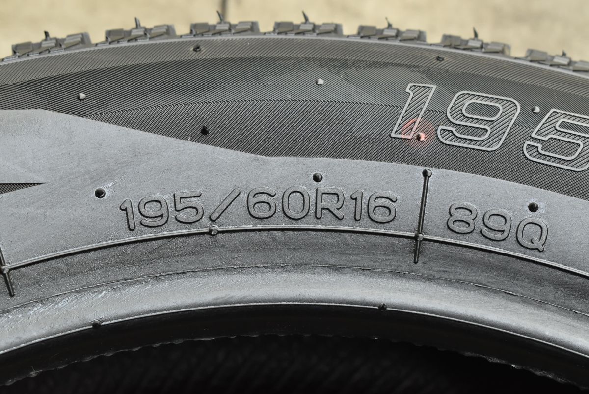  製 バリ溝 ナンカン アイスアクティバ AW 1 195 60 R 16 4本セット ノア ヴォクシー ステップワゴン セレナ スタッドレス 16インチ スタッドレス