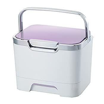 イモタニ コスメボックス 日本製 持ち手付き 鏡付き 収納上手なコスメボックス DX