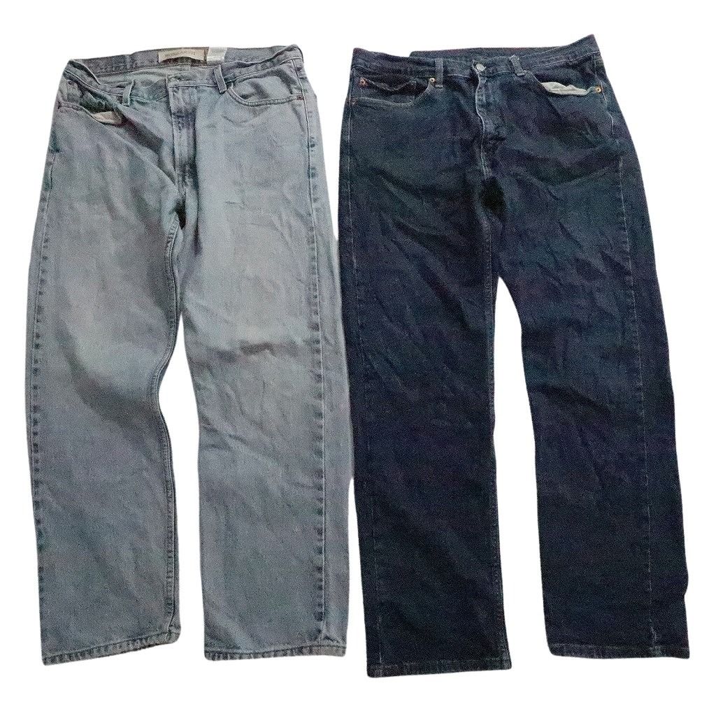 古着卸 まとめ売り リーバイス 505 デニム パンツ セット メンズ 36 アメカジ インディゴブルー フェード 古着 ND 0019