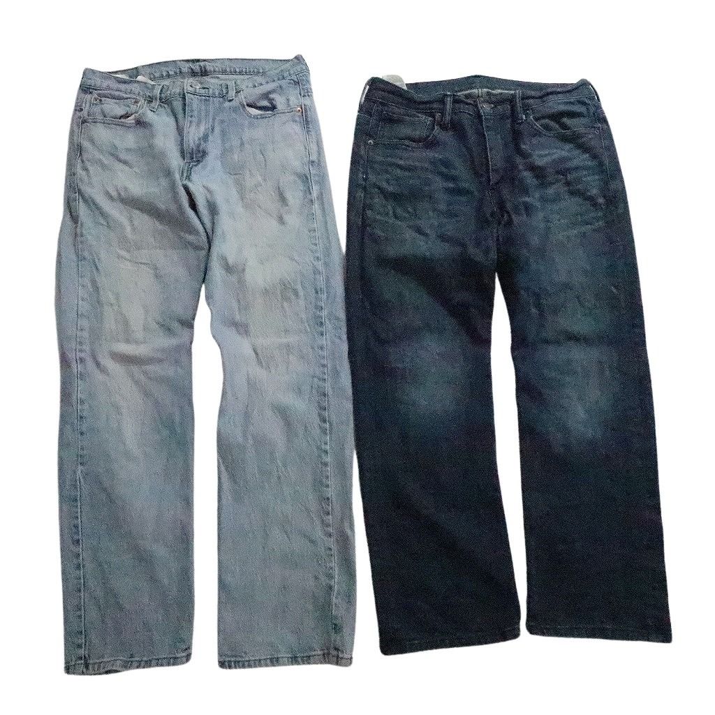 古着卸 まとめ売り リーバイス 569 デニム パンツ セット メンズ 32 |33 |34 ブラック ストレート 古着 ND 0018
