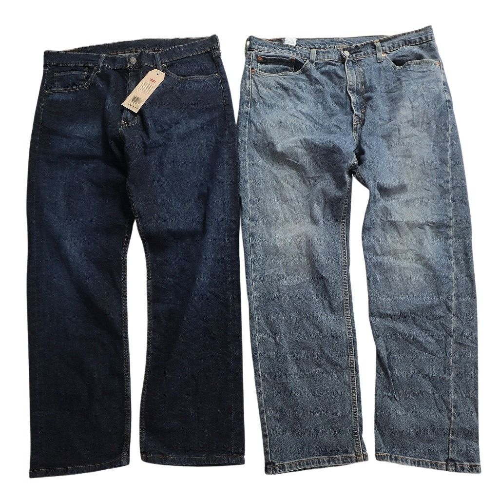古着卸 まとめ売り リーバイス 505 デニム パンツ セット メンズ 38 濃紺 ブラック フェード 古着 ND 0008