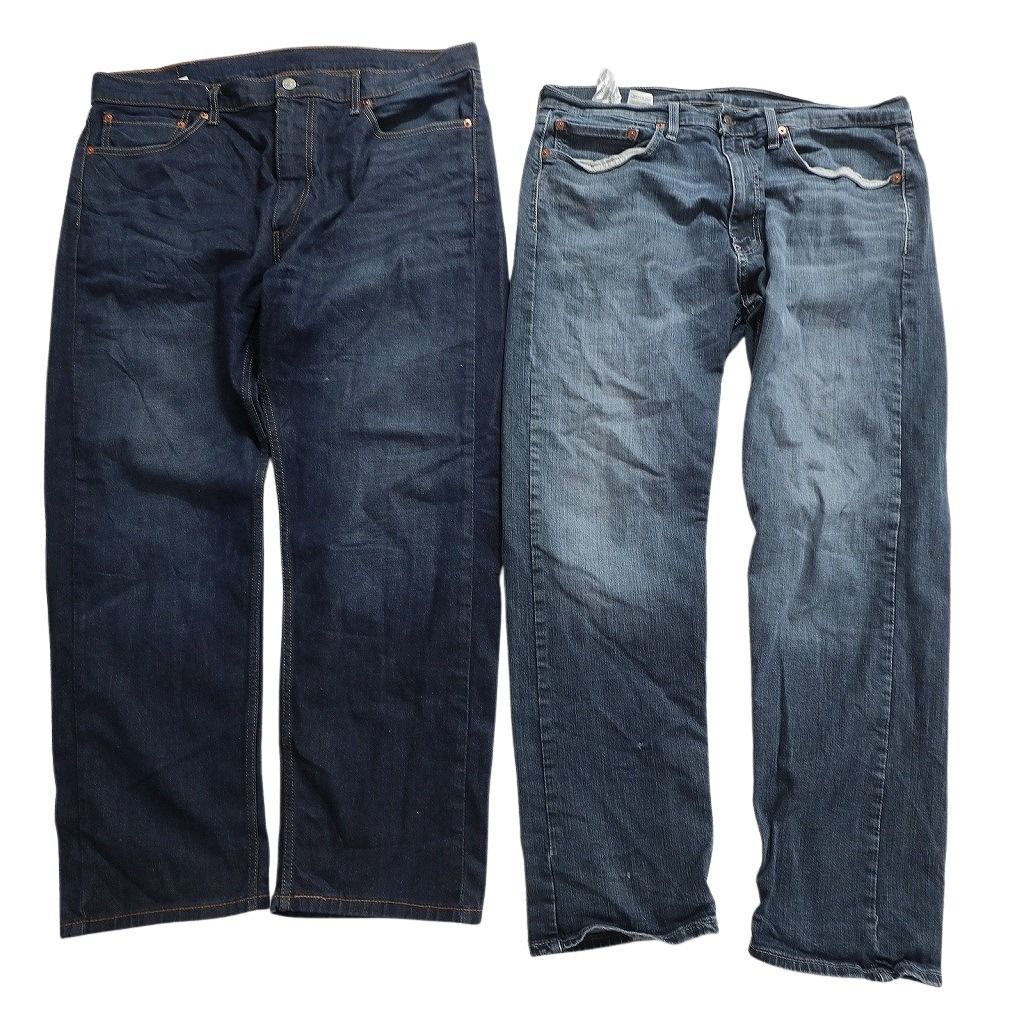 古着卸 まとめ売り リーバイス 505 デニム パンツ セット メンズ 38 |40 インディゴブルー アメカジ ストレート 古着 ND 0007