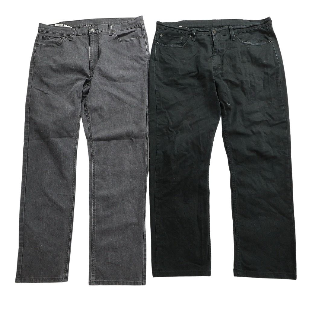 古着卸 まとめ売り リーバイス ブラックデニム パンツ セット メンズ 38 |40 514 541 テーパード アメカジ 古着 ND 0004