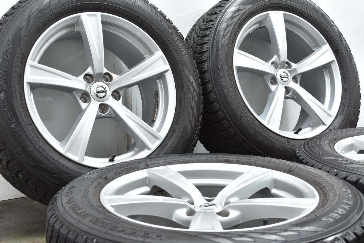 バリ溝 ボルボ VOLVO XC 90 18 in 8 J 42 5 PCD 108 ノキアン ハッカペリッタR 3 SUV 235 60 R 品番 流用 室内保管