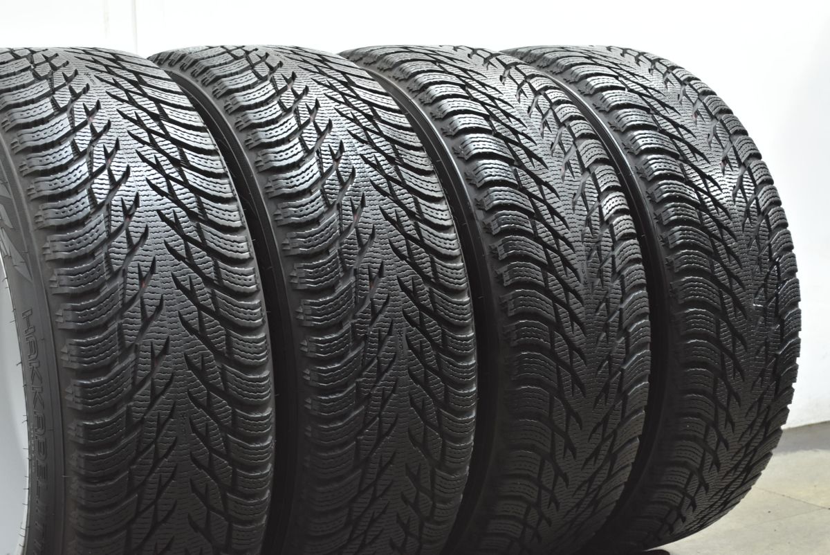  バリ溝 ボルボ VOLVO XC 90 18 in 8 J 42 5 PCD 108 ノキアン ハッカペリッタR 3 SUV 235 60 R 品番 流用 室内保管 18インチ タイヤ ホイールセット