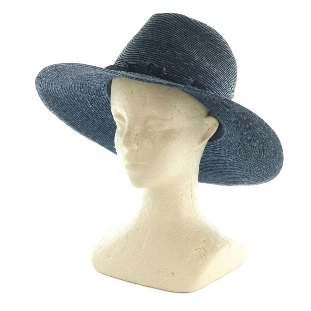 ローラハット Lola Hats 麦わら帽子 ハット ネイビー 紺 /MI - メルカリ