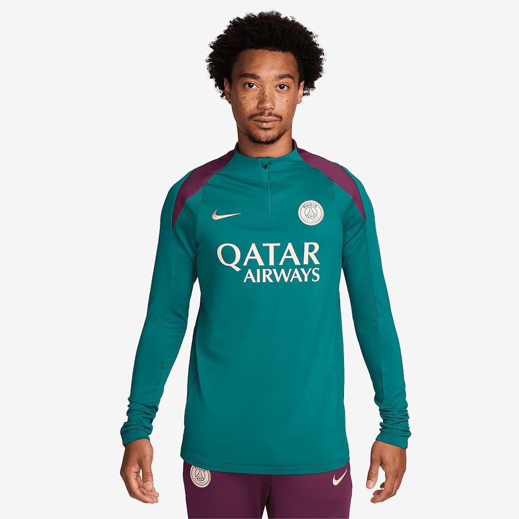 Nike PSG 24 25 Dri-FIT ストライク ドリルトップ 緑