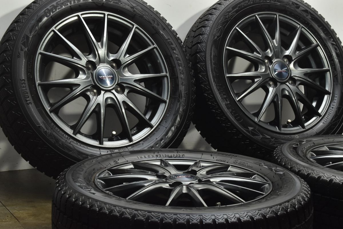 ヴェルヴァ 14 in 4 5 J 45 PCD 100 トーヨー オブザーブ GIZ 2 165 65 R パッソ ルーミー ソリオ トール ブーン ジャスティ 可