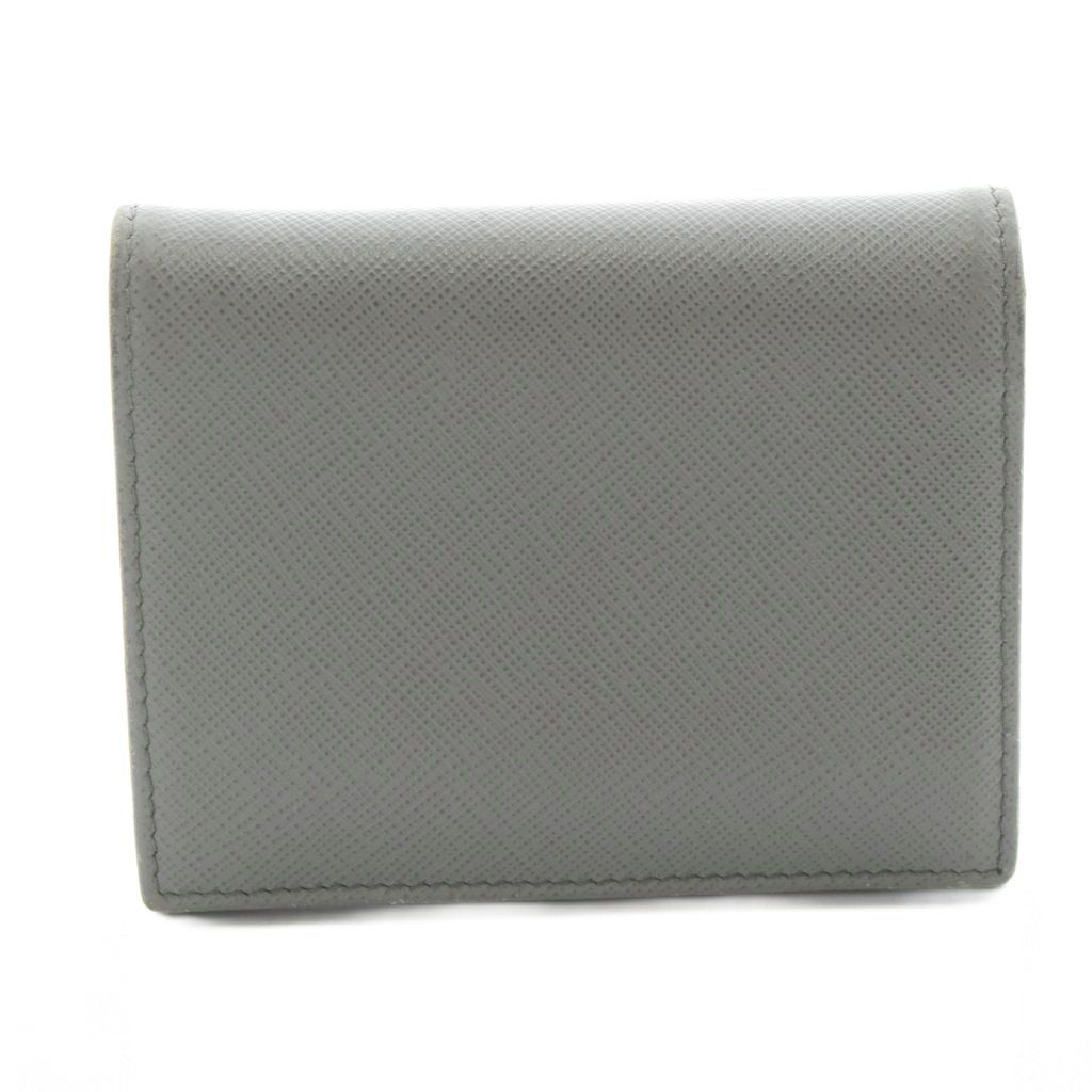 プラダ PRADA 二つ折り 財布 ウォレット サフィアーノレザー 小銭入れ