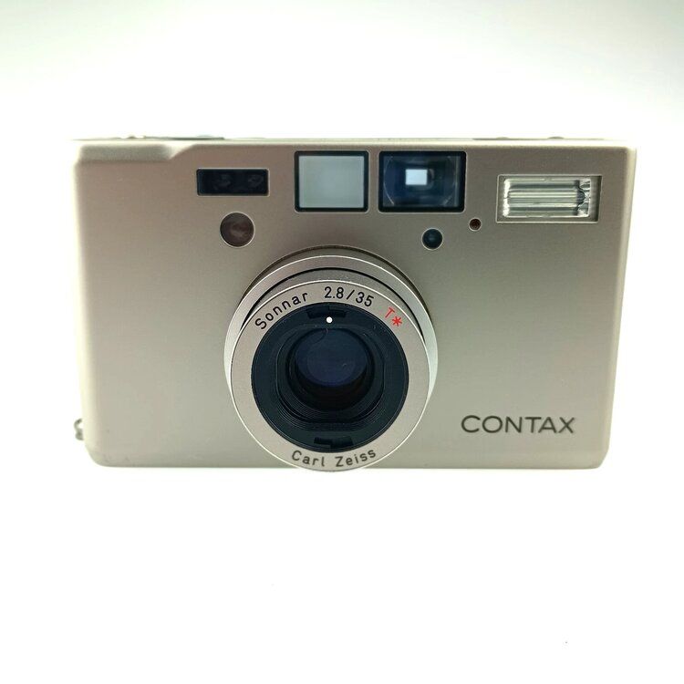 CONTAX T3 シルバー フィルムカメラ - メルカリ