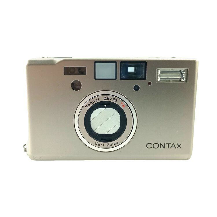 CONTAX T3 シルバー フィルムカメラ - メルカリ
