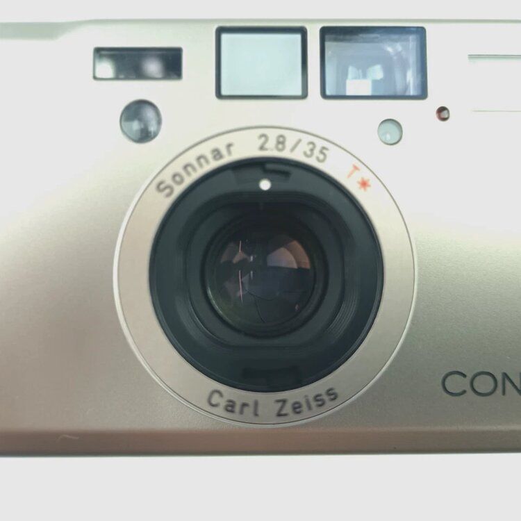 CONTAX T3 シルバー フィルムカメラ - メルカリ