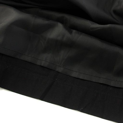 ヴィヴィアンタム VIVIENNE TAM スカート ひざ丈 フレア 刺繍 0 黒 016