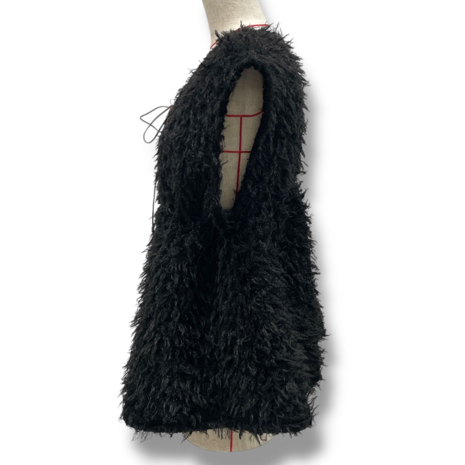 トップス Eaphi FLUFFY PEPLUM VEST Eaphi エフィ FLUFFY PEPLUM VEST フラッフィー ペプラム ベスト