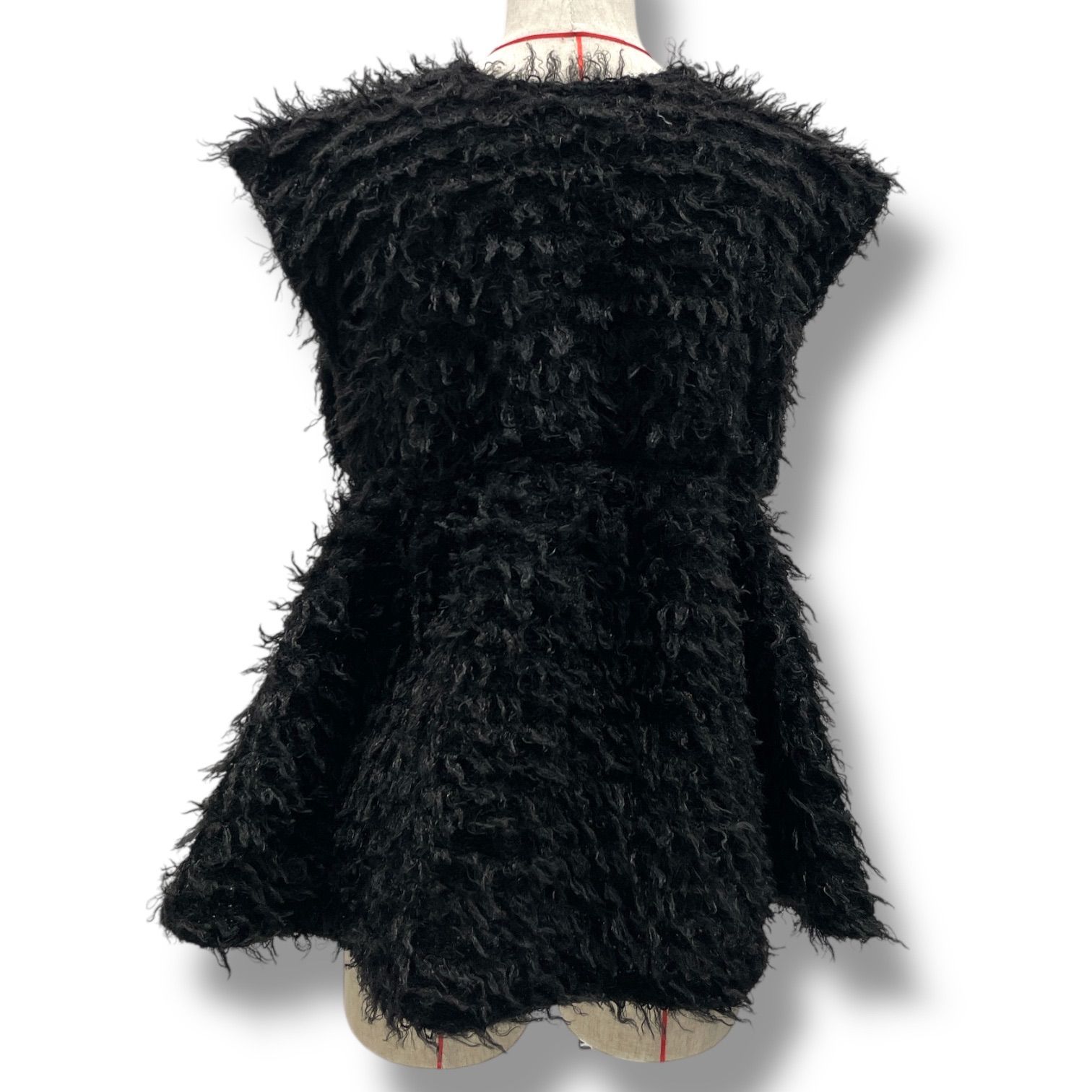 Eaphi エフィ FLUFFY PEPLUM VEST フラッフィー ペプラム ベスト