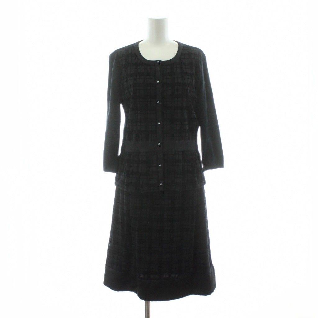 クレージュ courreges セットアップ 上下 カーディガン 長袖 スカート