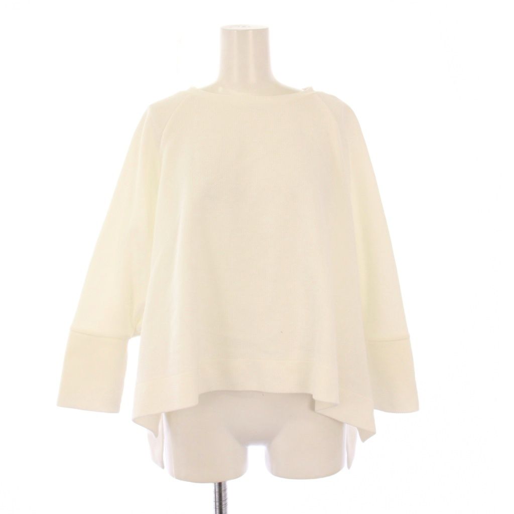 コグ ザ ビッグスモーク COGTHEBIGSMOKE カットソー 長袖 ドルマンスリーブ クルーネック ストレッチ F 白 ホワイト BB