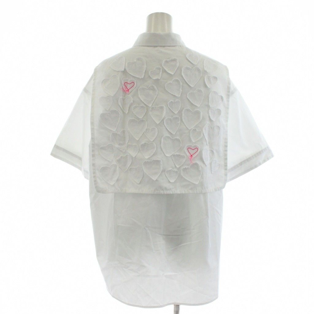 シロコン Shirocon 25SS playful セーラーシャツ ブラウス 半袖 ハート