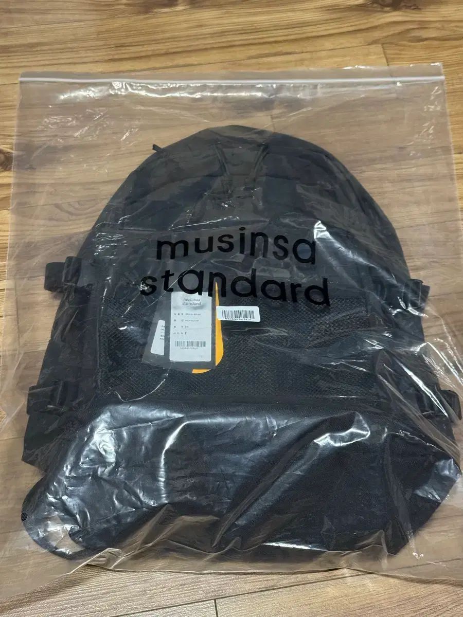 MUSINSA STANDARD コーデュラ メッシ ポケット バックパック