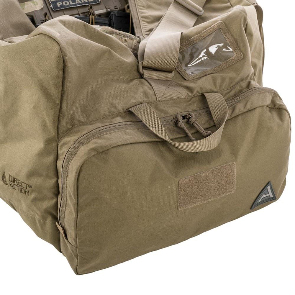 DIRECT ACTION デプロイメントバッグ Cordura500D生地 コンプレッションストラップ付 BG-DP [ ブラック / Mサイズ ][bgdpmdcd5bk] DIRECT ACTION デプロイメントバッグ セール中 Cordura500D生地