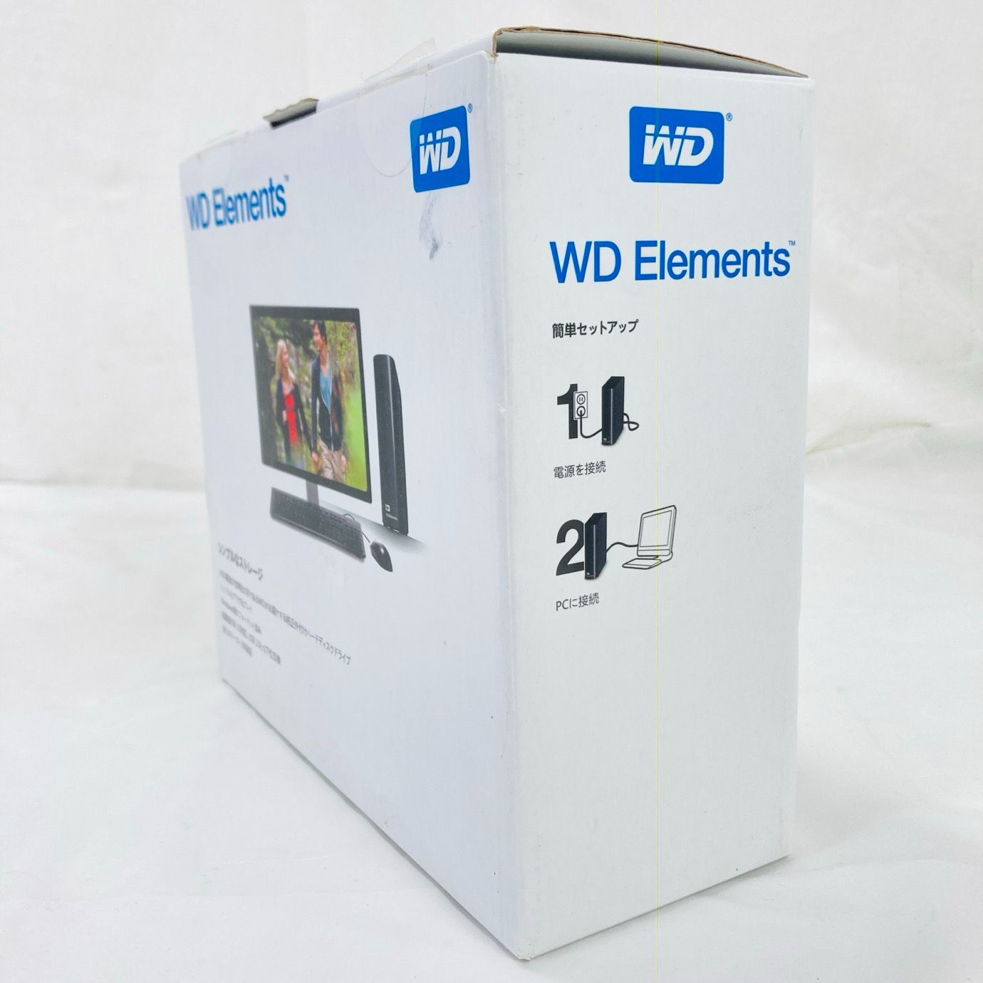 WD デスクトップHDD 6 TB USB 3.0 Elements Desktop 外付けハードディスク 動作品 外付けSSD HDD ハードディスクドライブ 