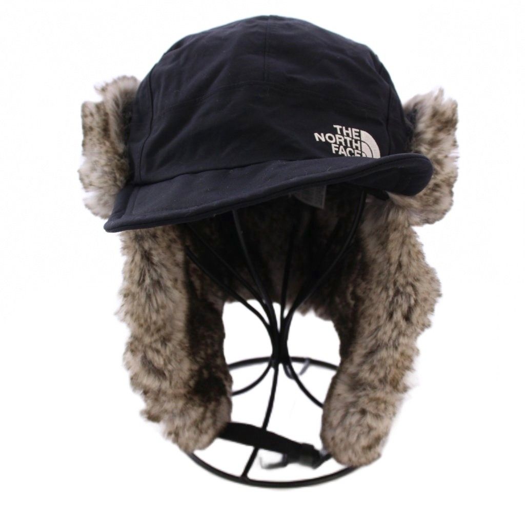 ザノースフェイス THE NORTH FACE CAP フロンティアキャップ 帽子 M 黒 グレー NN 42241 BM